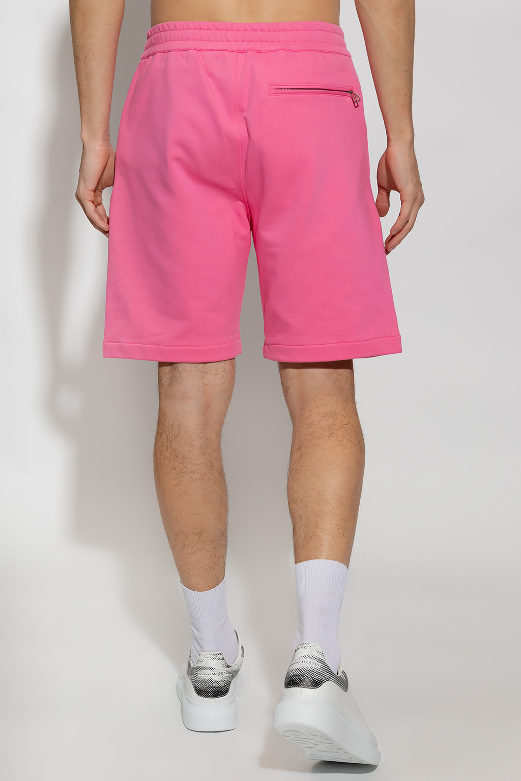 Shorts with logo Alexander McQueen - SchaferandweinerShops